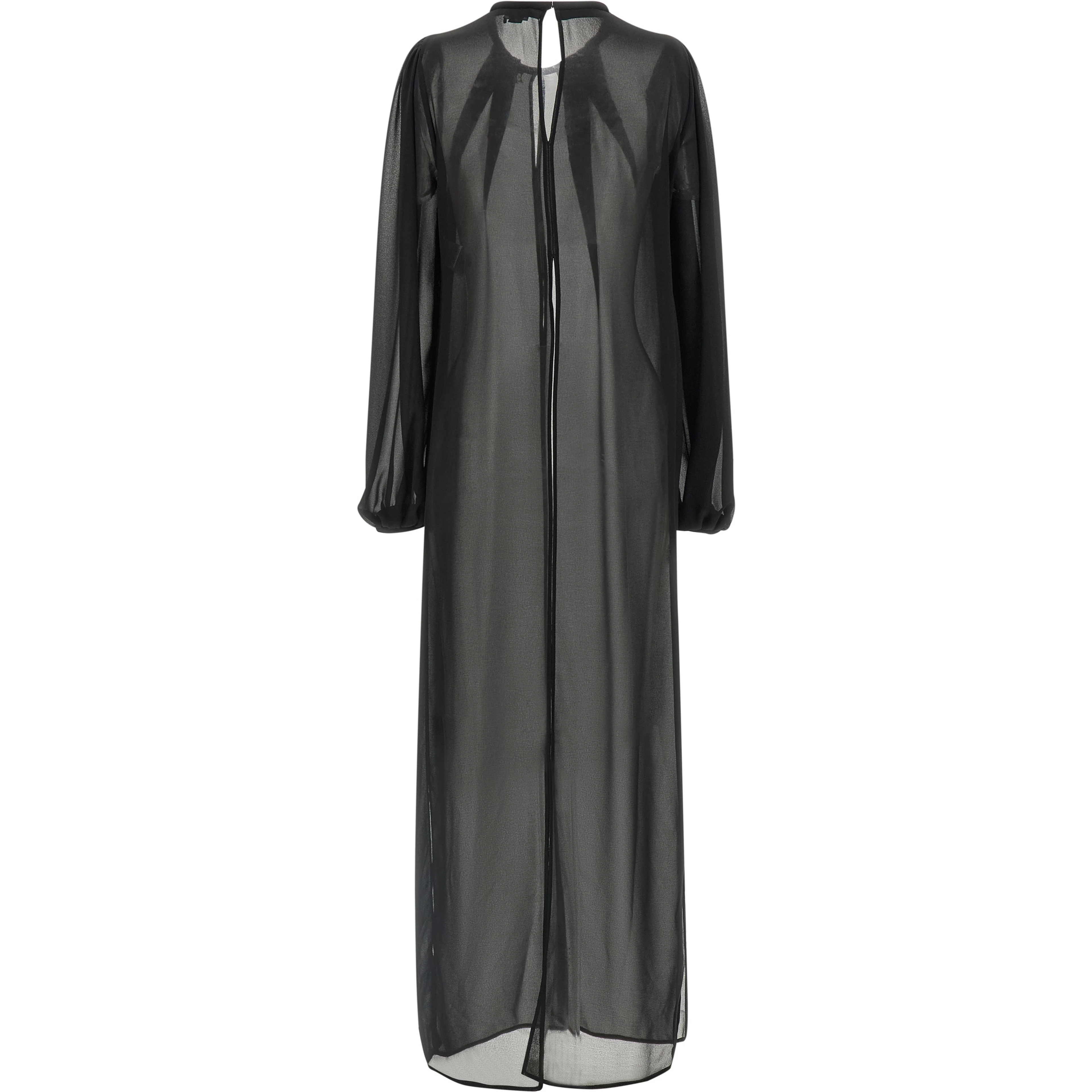 Black Polyester Blouse