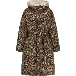 Brown Virgin Wool Coat