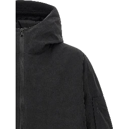 Black Recycled Polyester Shell Jacket