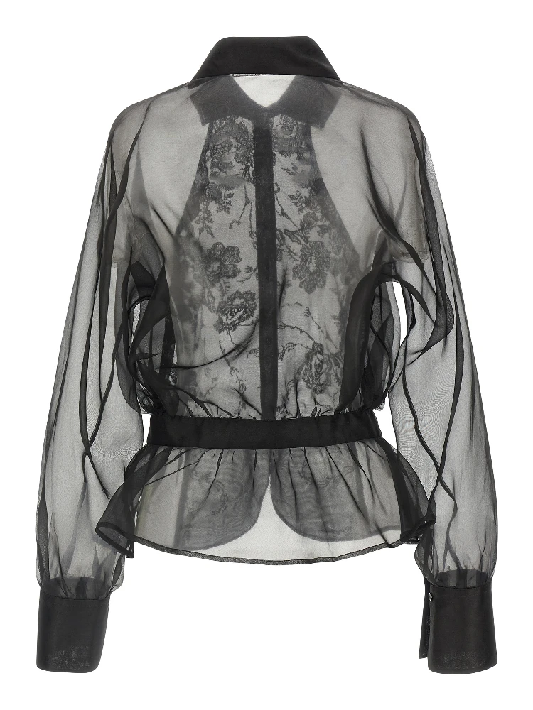 Black Silk Blouse alternative