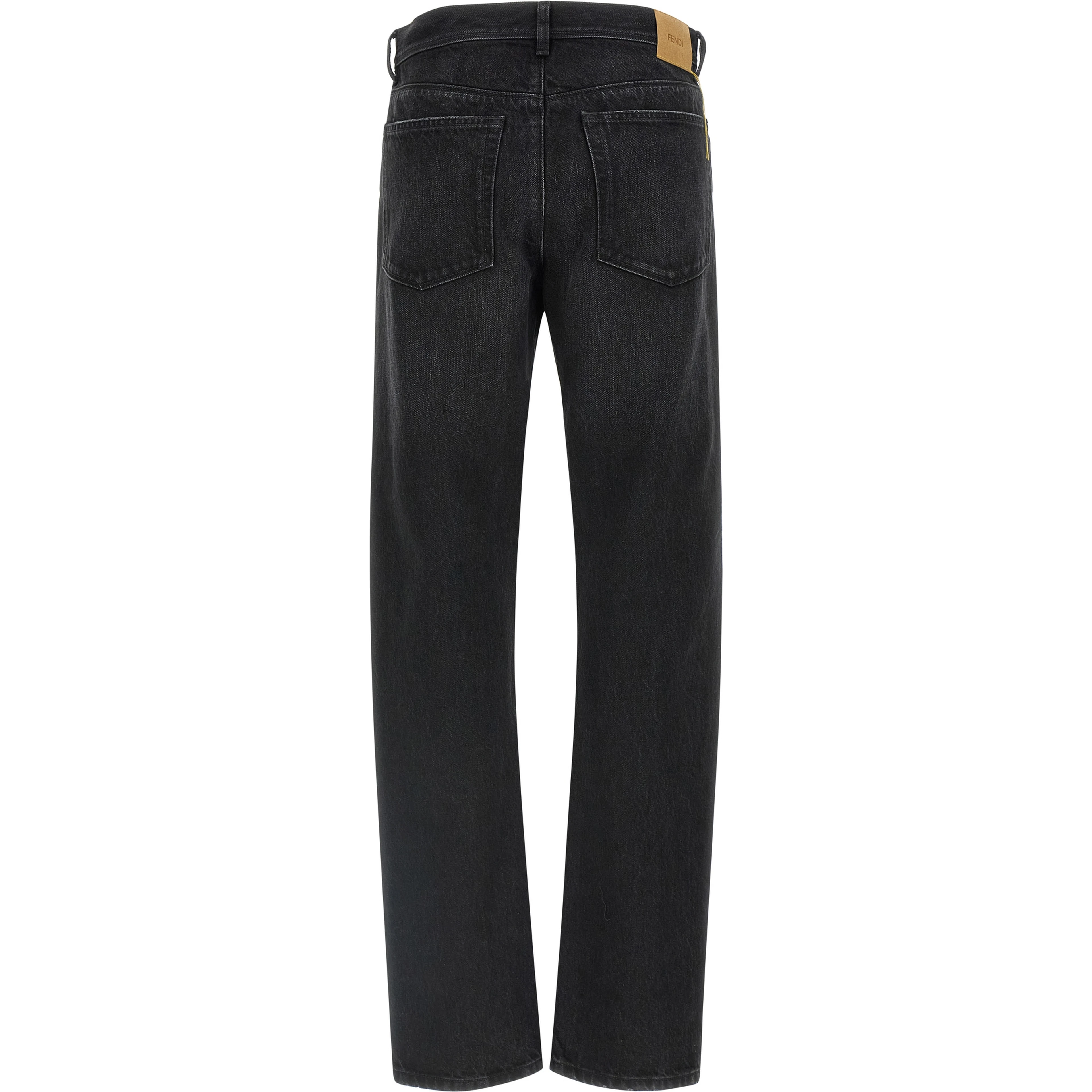Black Cotton Jeans Denim