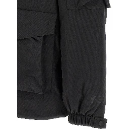 Black Recycled Polyester Shell Jacket