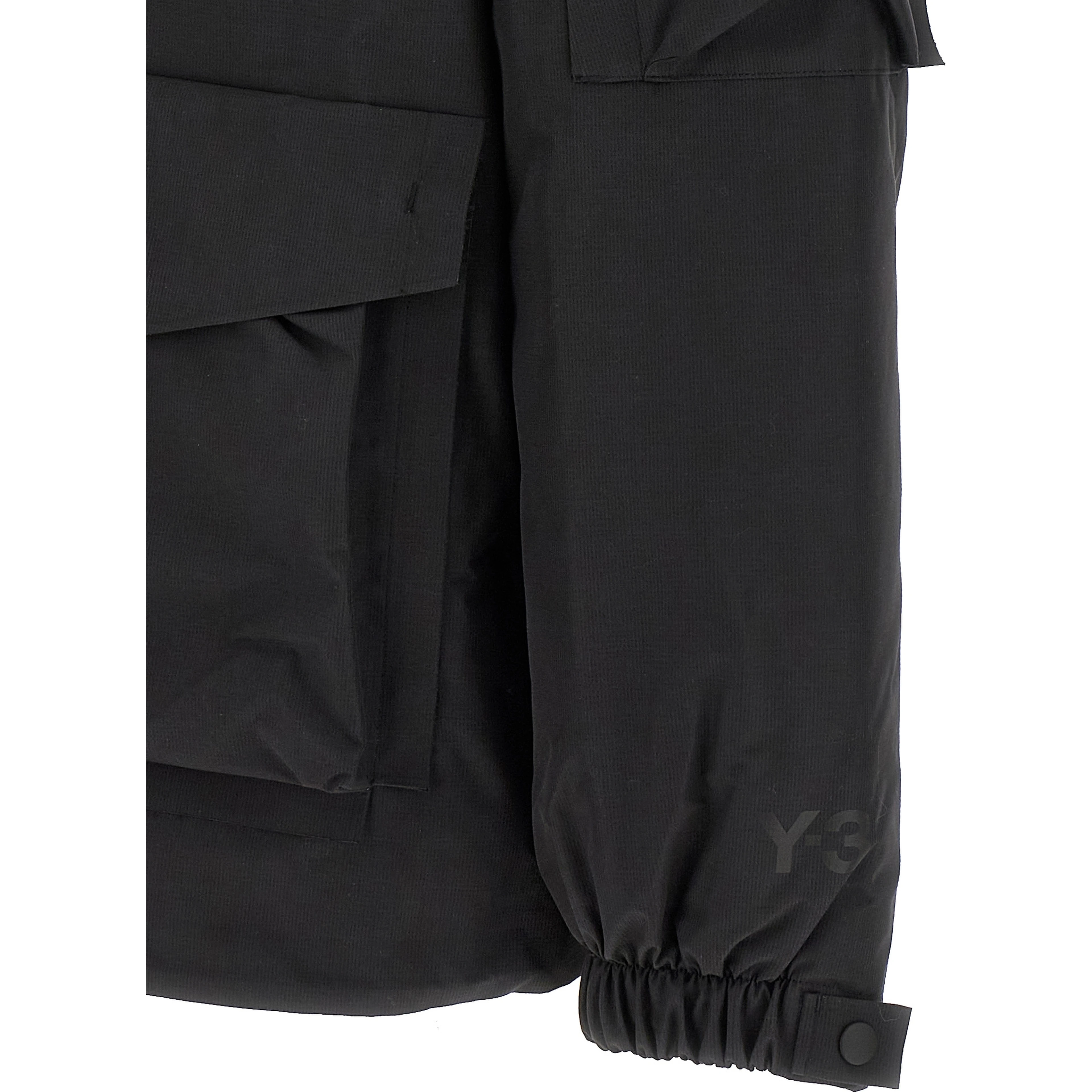 Black Recycled Polyester Shell Jacket