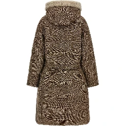 Brown Virgin Wool Coat