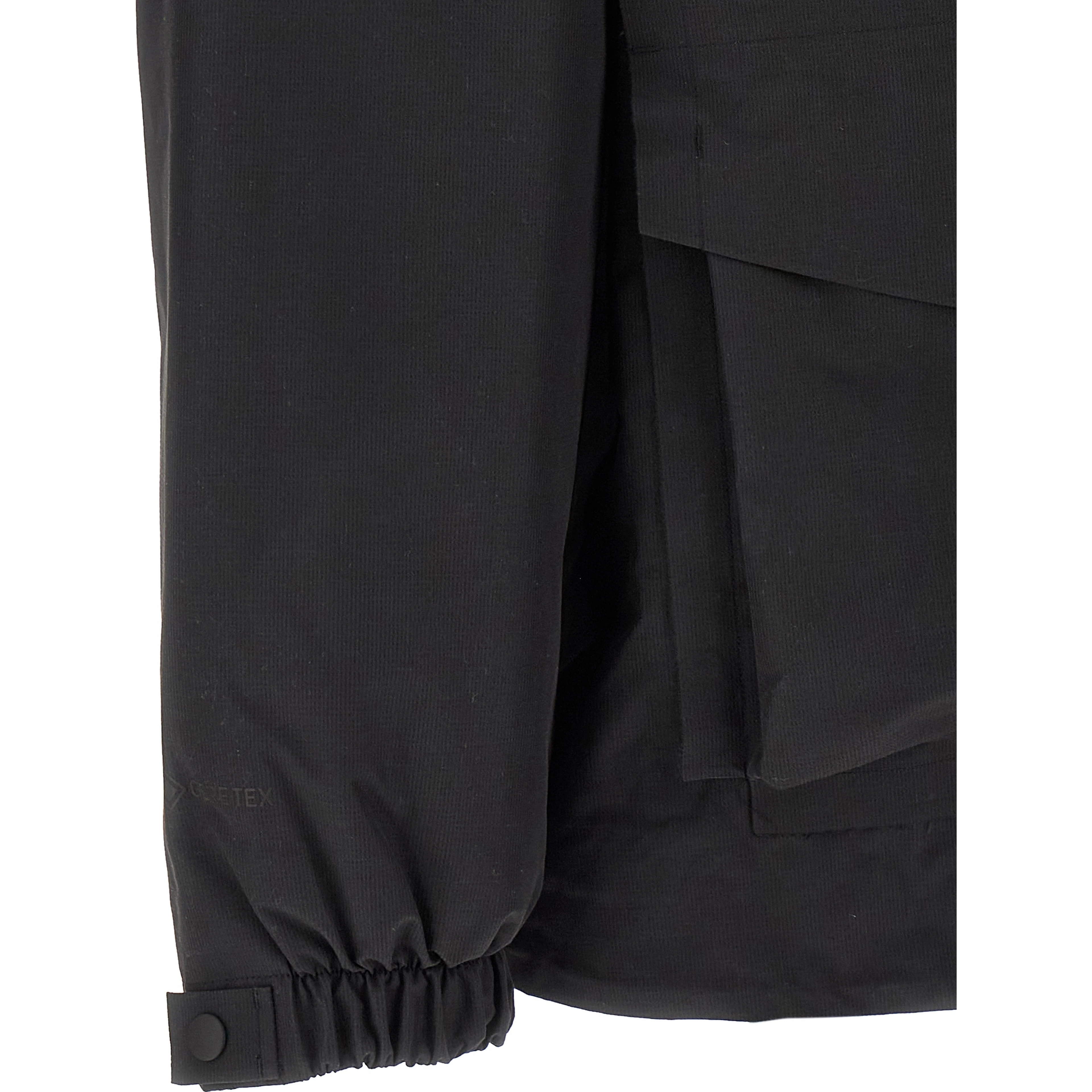 Black Recycled Polyester Shell Jacket