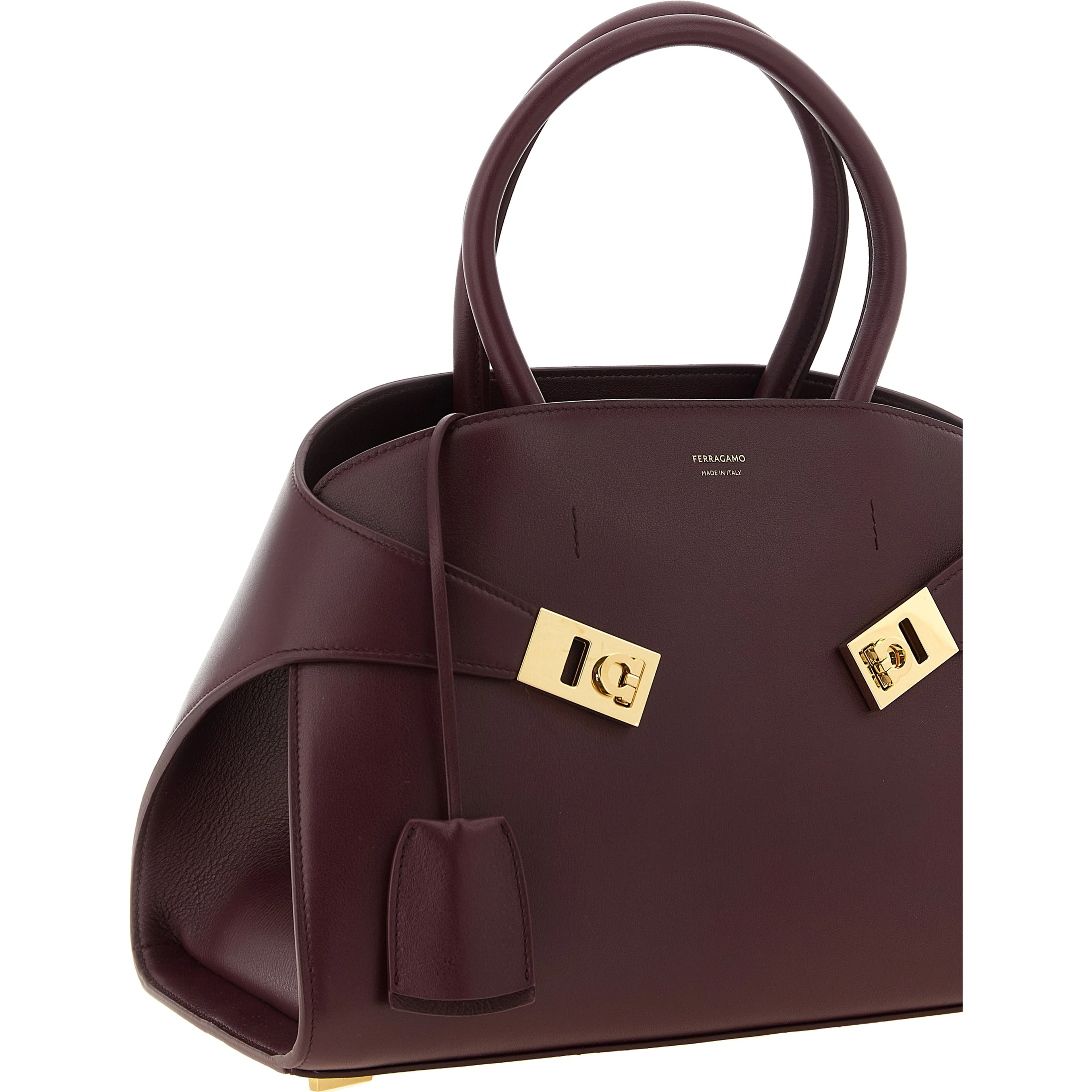 Bordeaux Calfskin Handbag