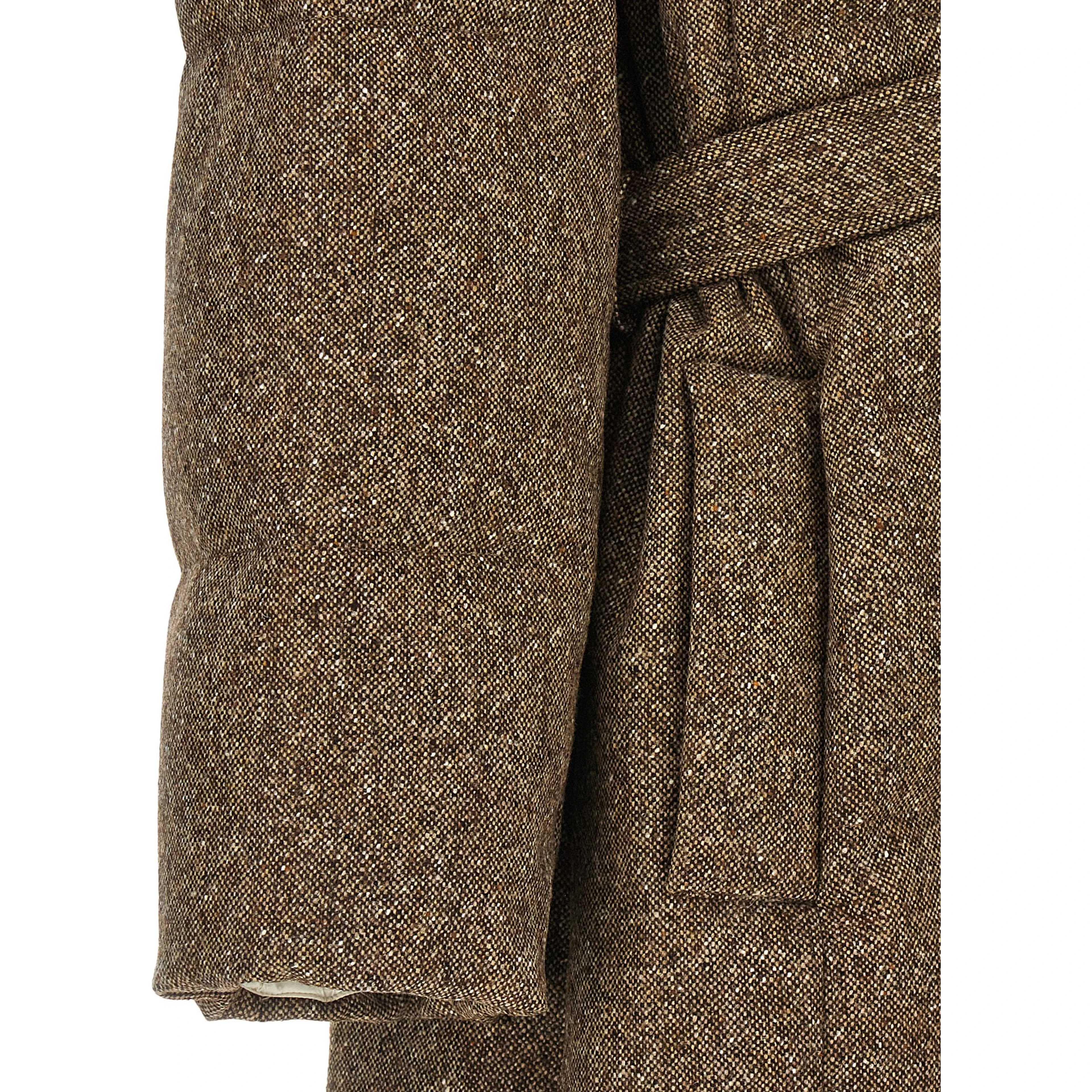 Brown Virgin Wool Coat