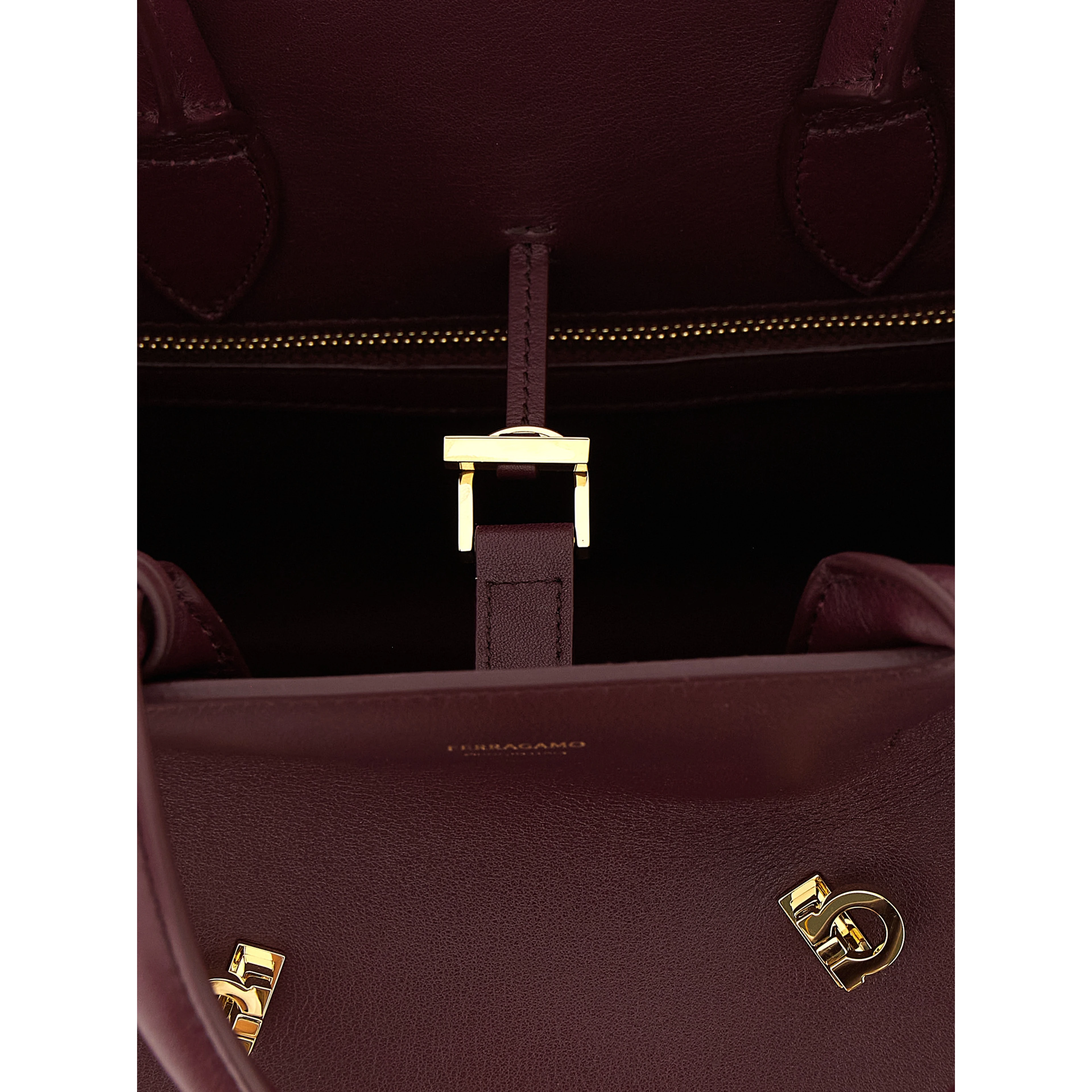 Bordeaux Calfskin Handbag