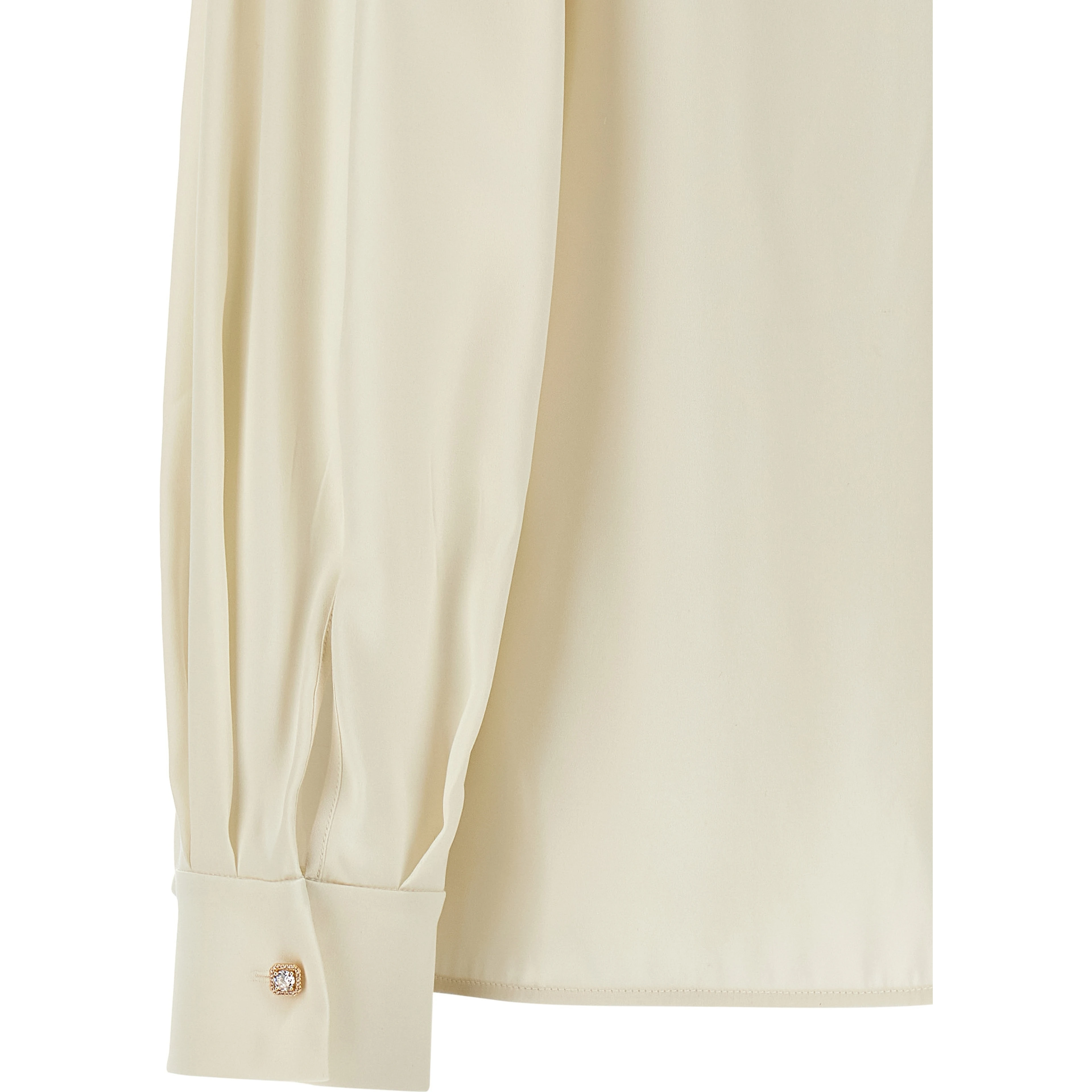 White Silk Blouse