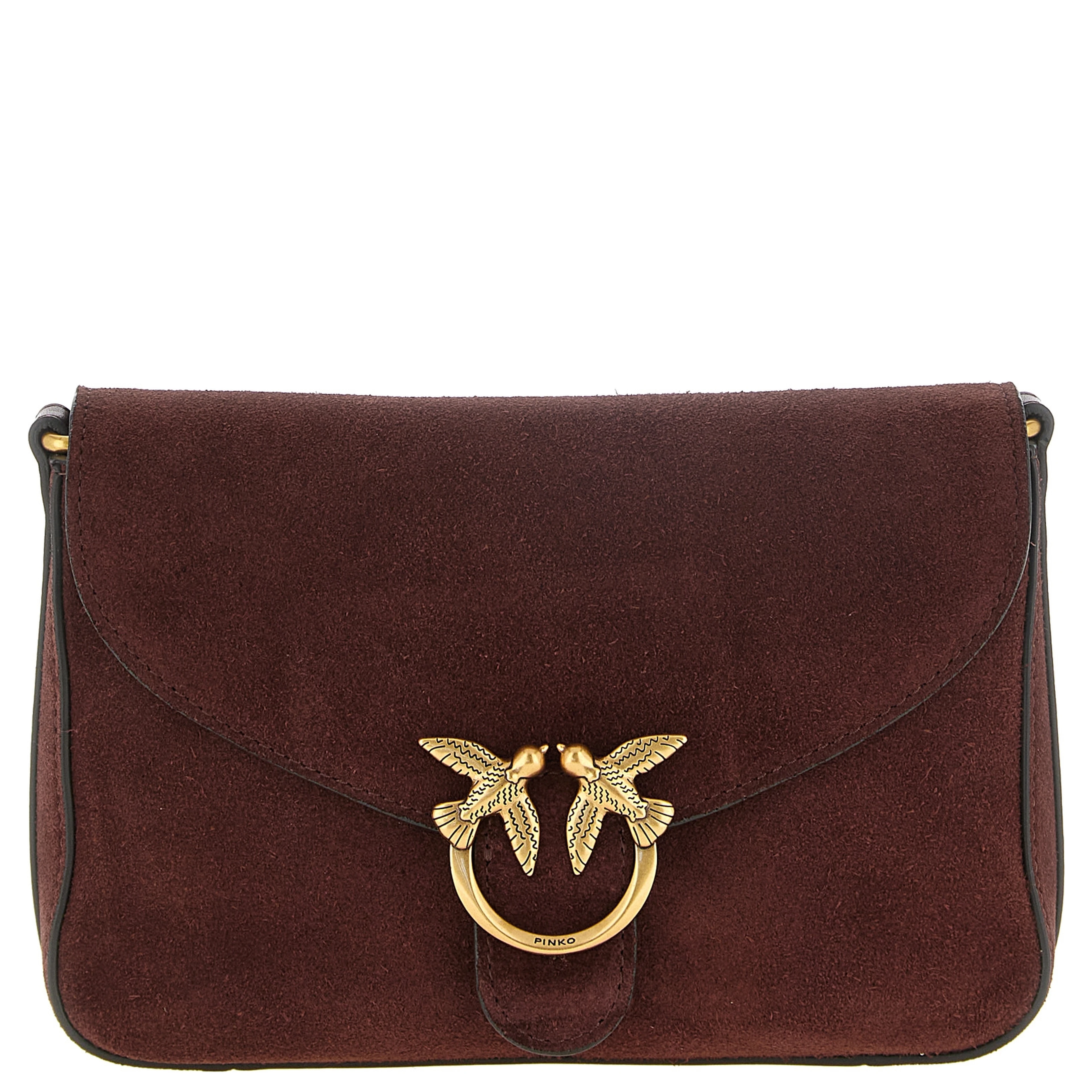 Bordeaux Calfskin Crossbody Bag