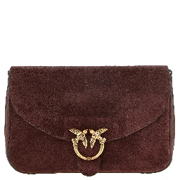 Bordeaux Calfskin Crossbody Bag