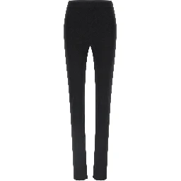 Black Viscose Leggings
