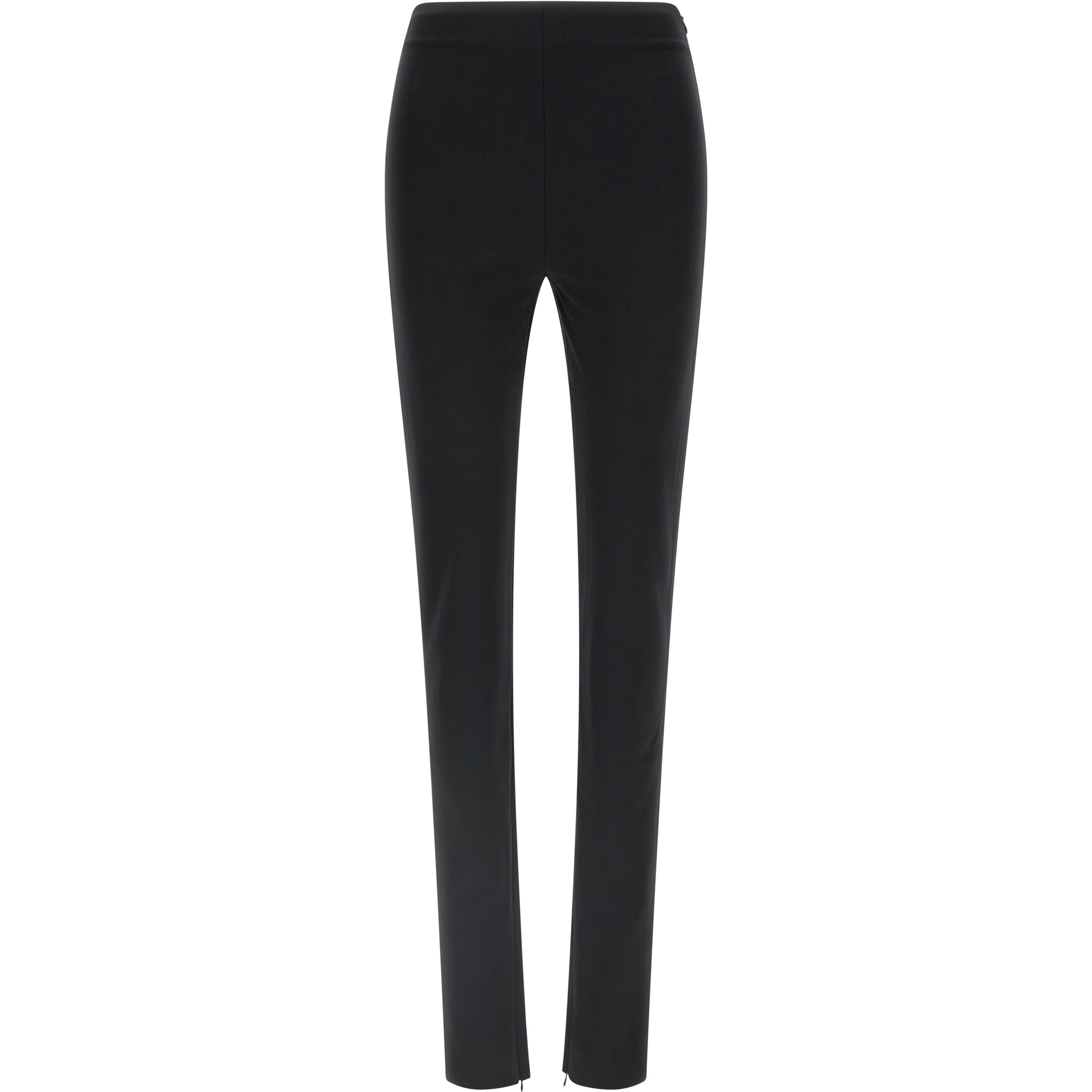 Black Viscose Leggings