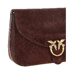 Bordeaux Calfskin Crossbody Bag