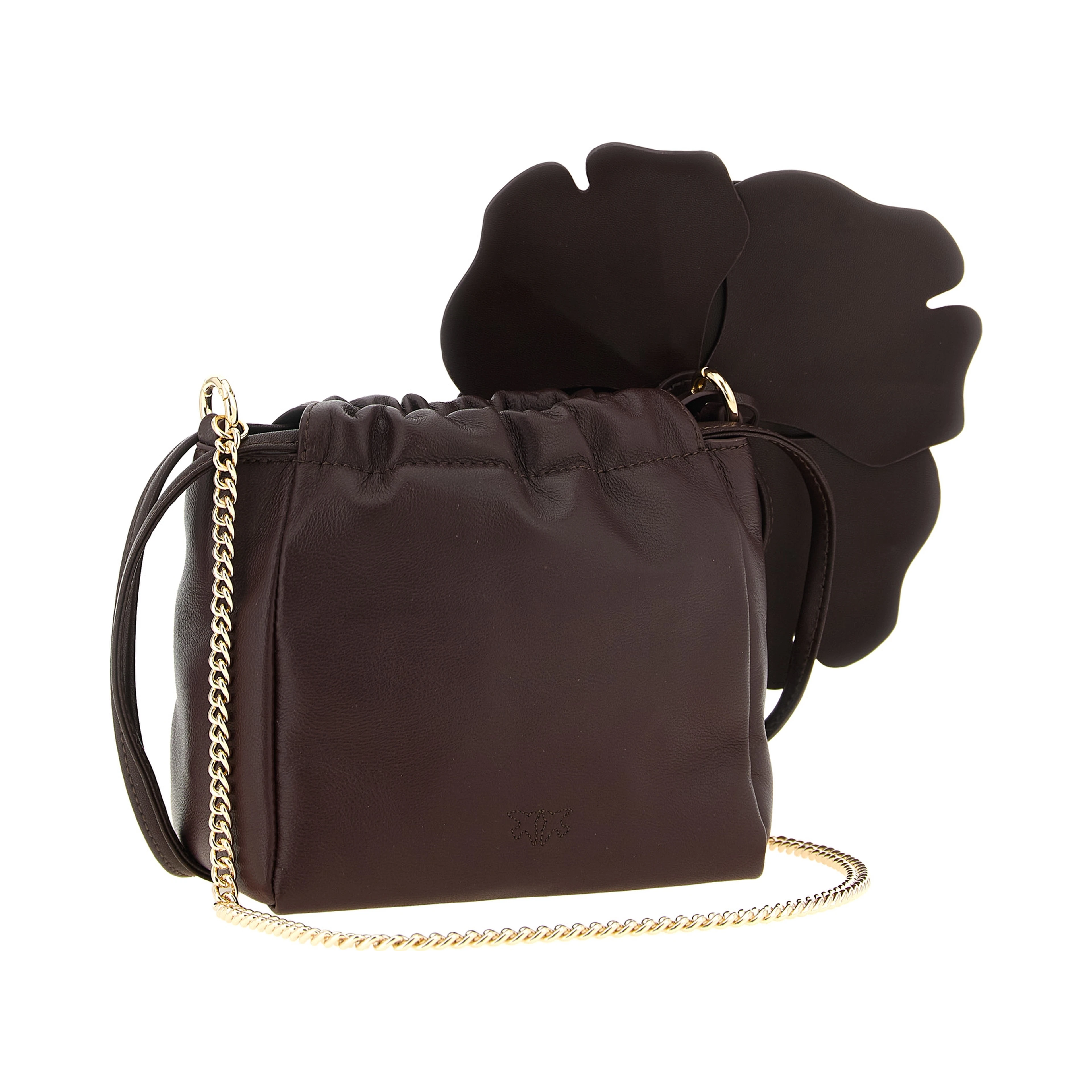 Bordeaux Lambskin Clutch Bag