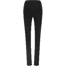 Black Viscose Leggings