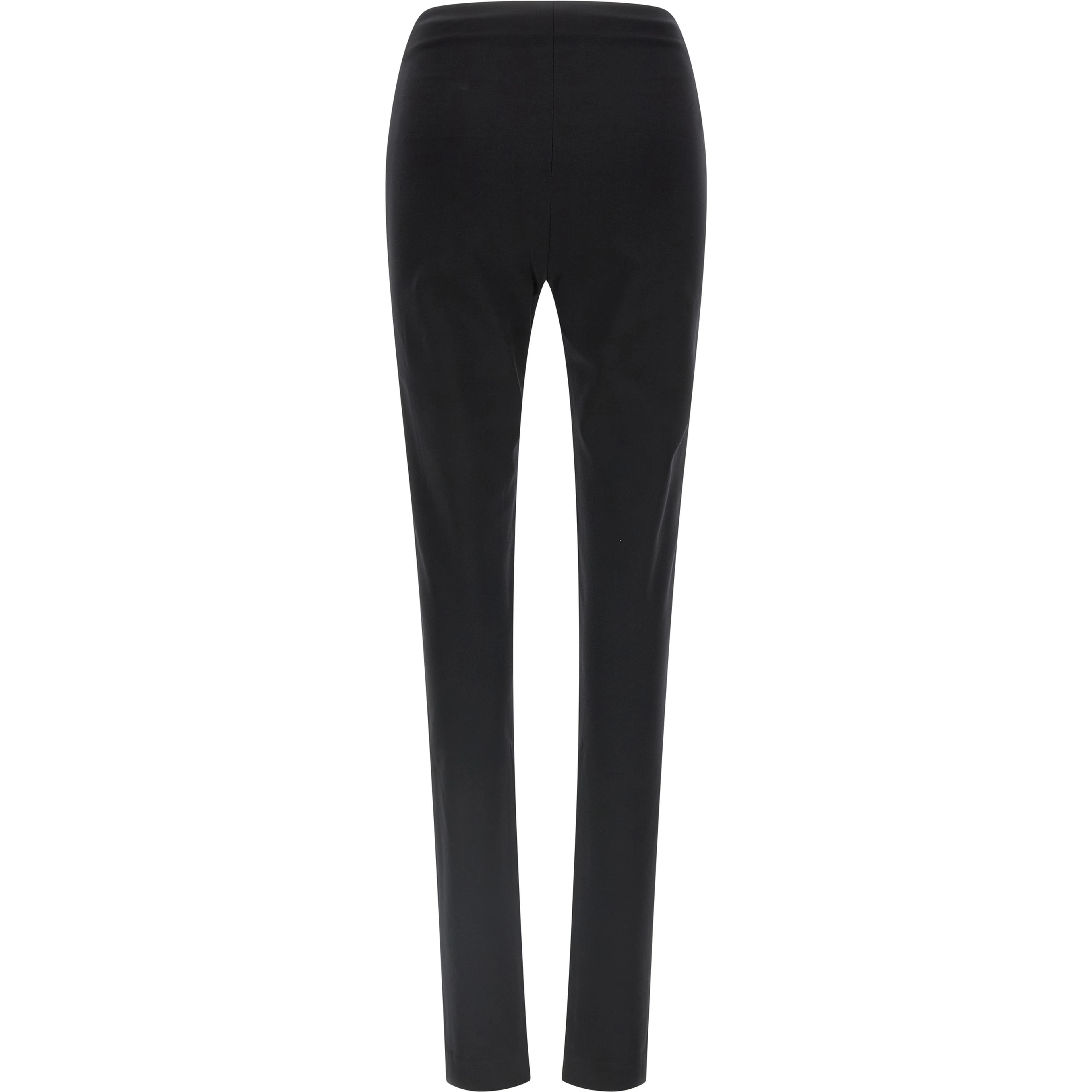Black Viscose Leggings