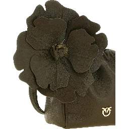 Bicolor Lambskin Clutch Bag
