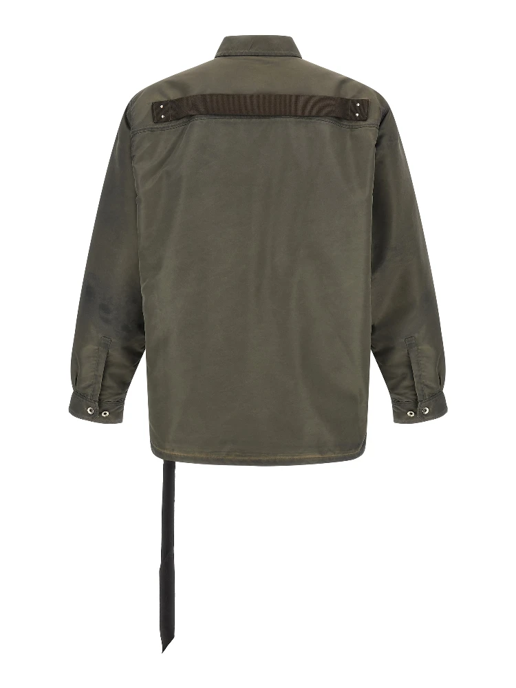 Gray Nylon Full-Length Jacket alternative