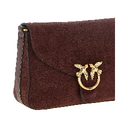 Bordeaux Calfskin Crossbody Bag