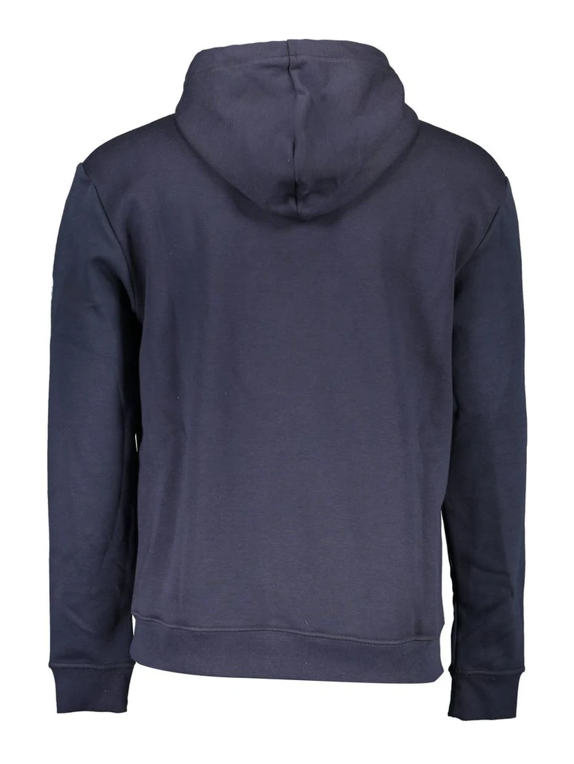 Blue Cotton Men's Sweatshirt