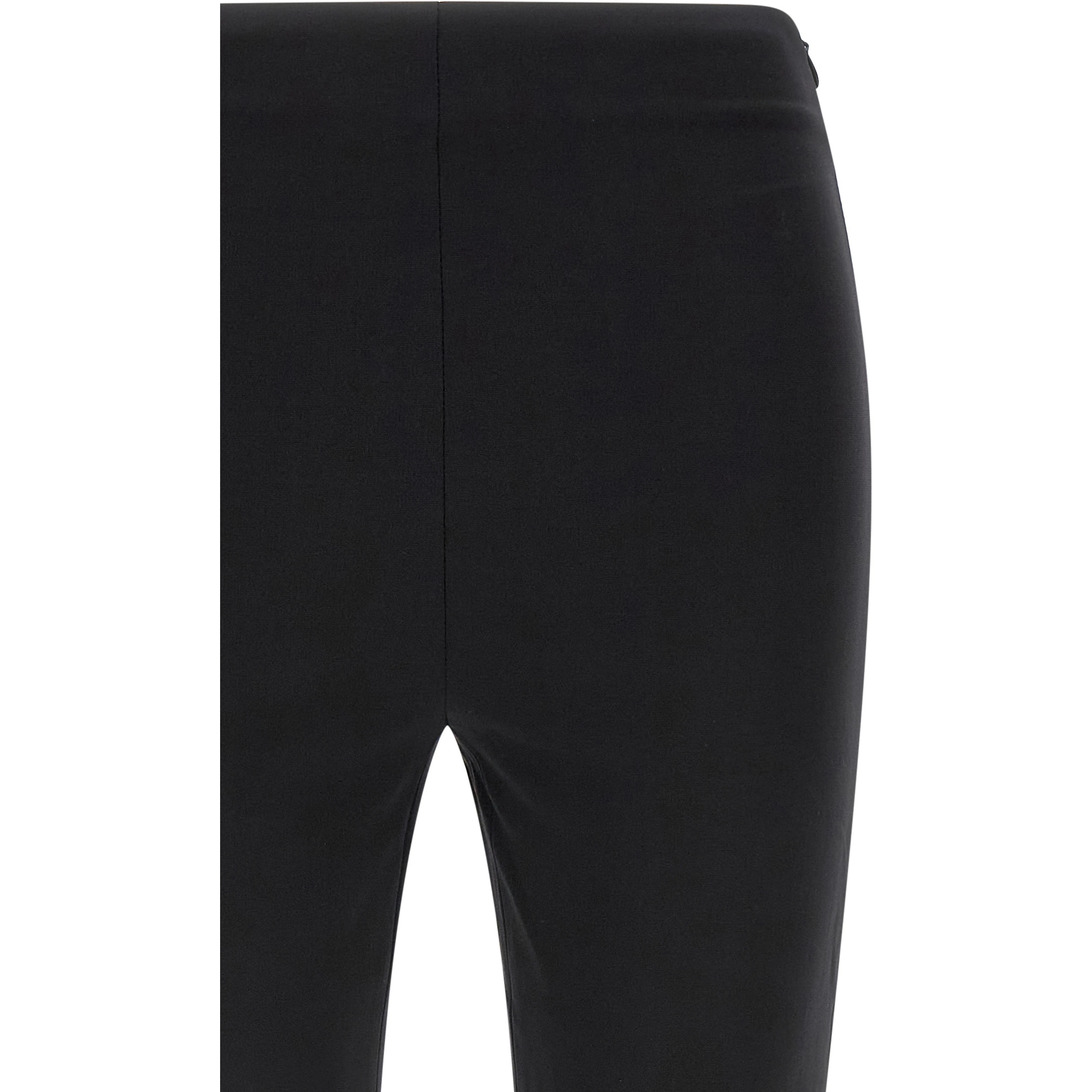 Black Viscose Leggings
