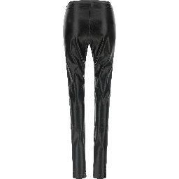 Black Polyester Leggings