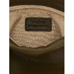 Bicolor Lambskin Clutch Bag