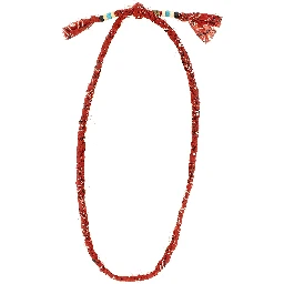 Red Cotton Necklace