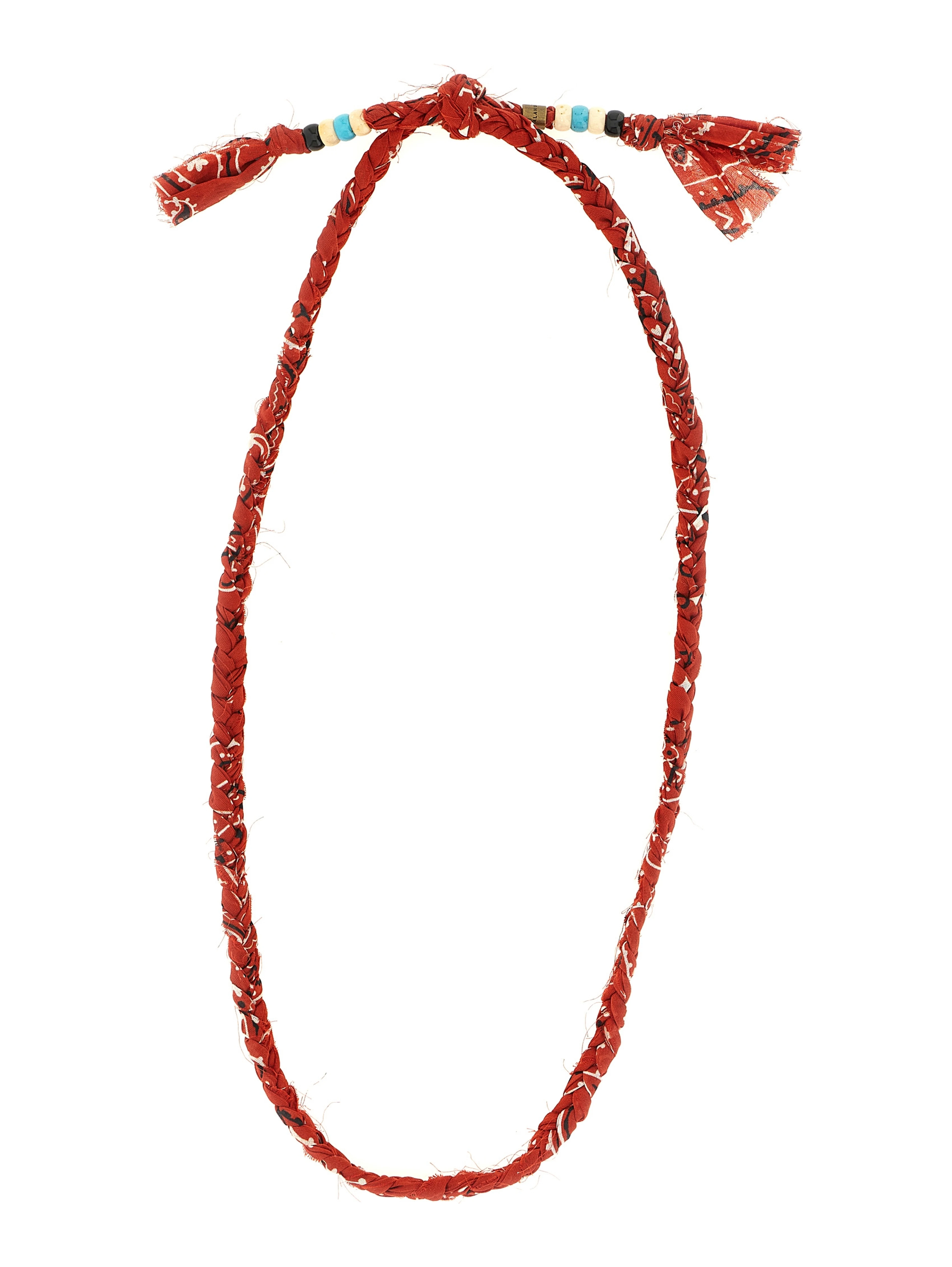 Red Cotton Necklace