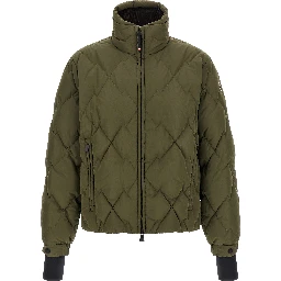 Bicolor Cotton Shell Jacket
