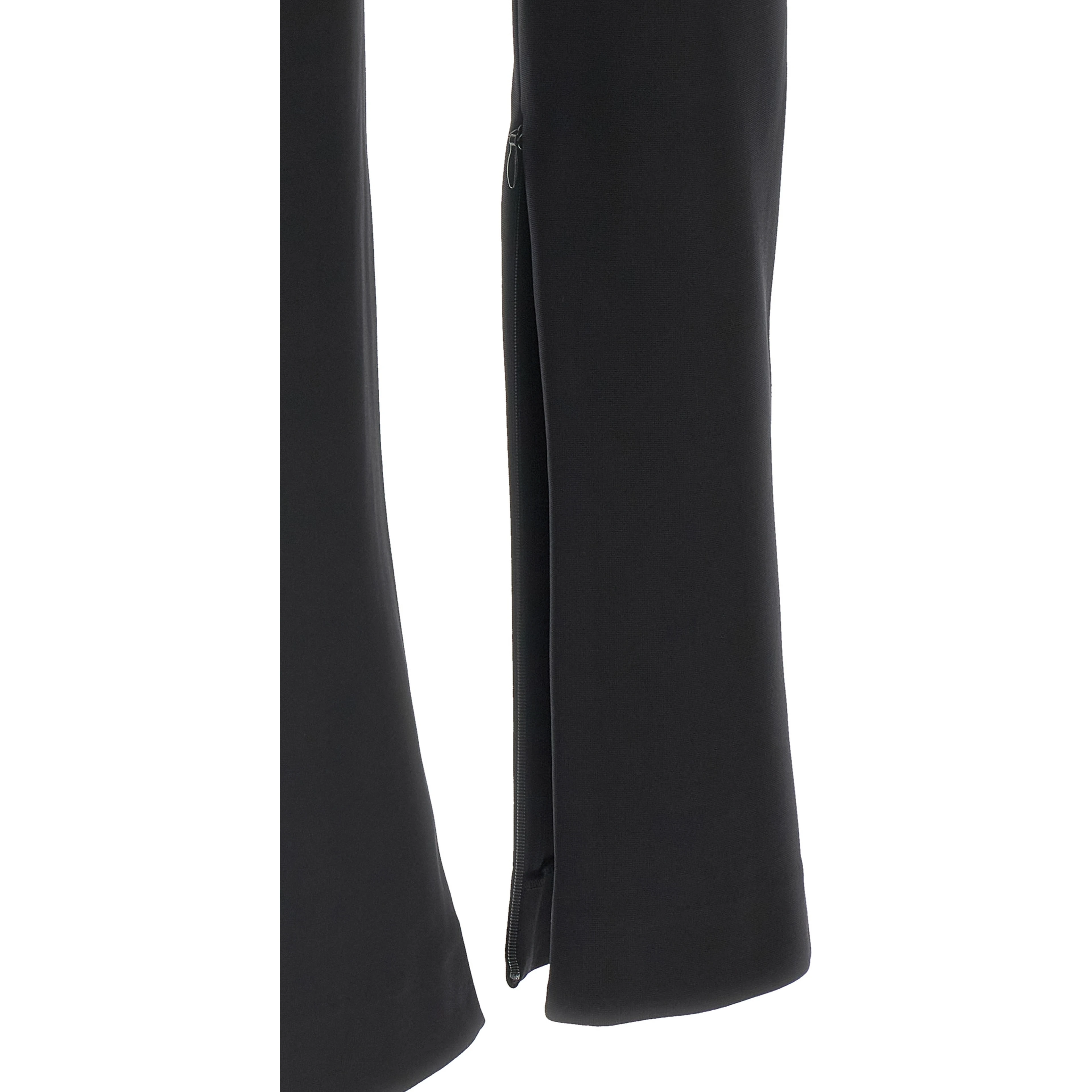 Black Viscose Leggings