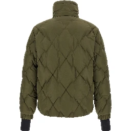 Bicolor Cotton Shell Jacket