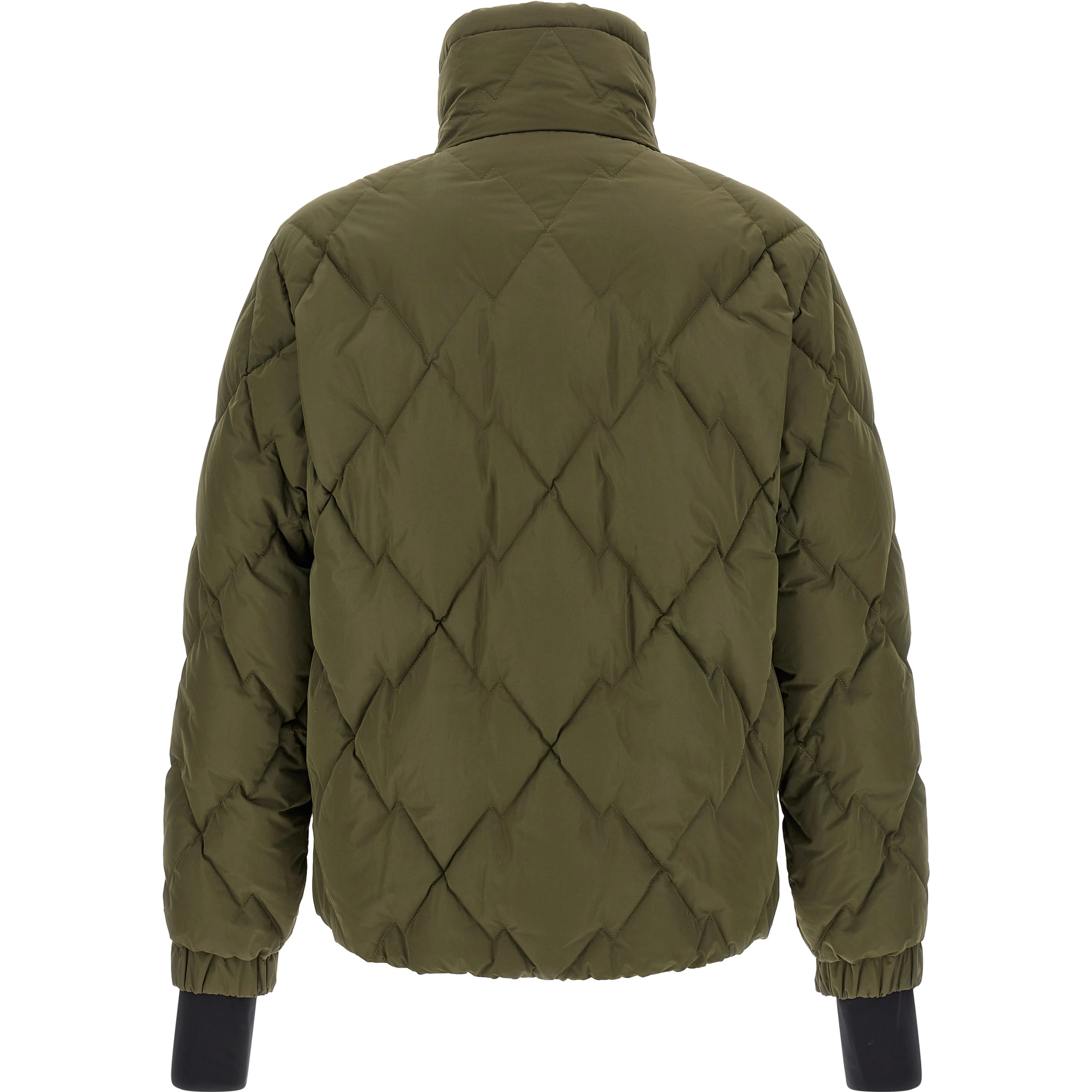 Bicolor Cotton Shell Jacket