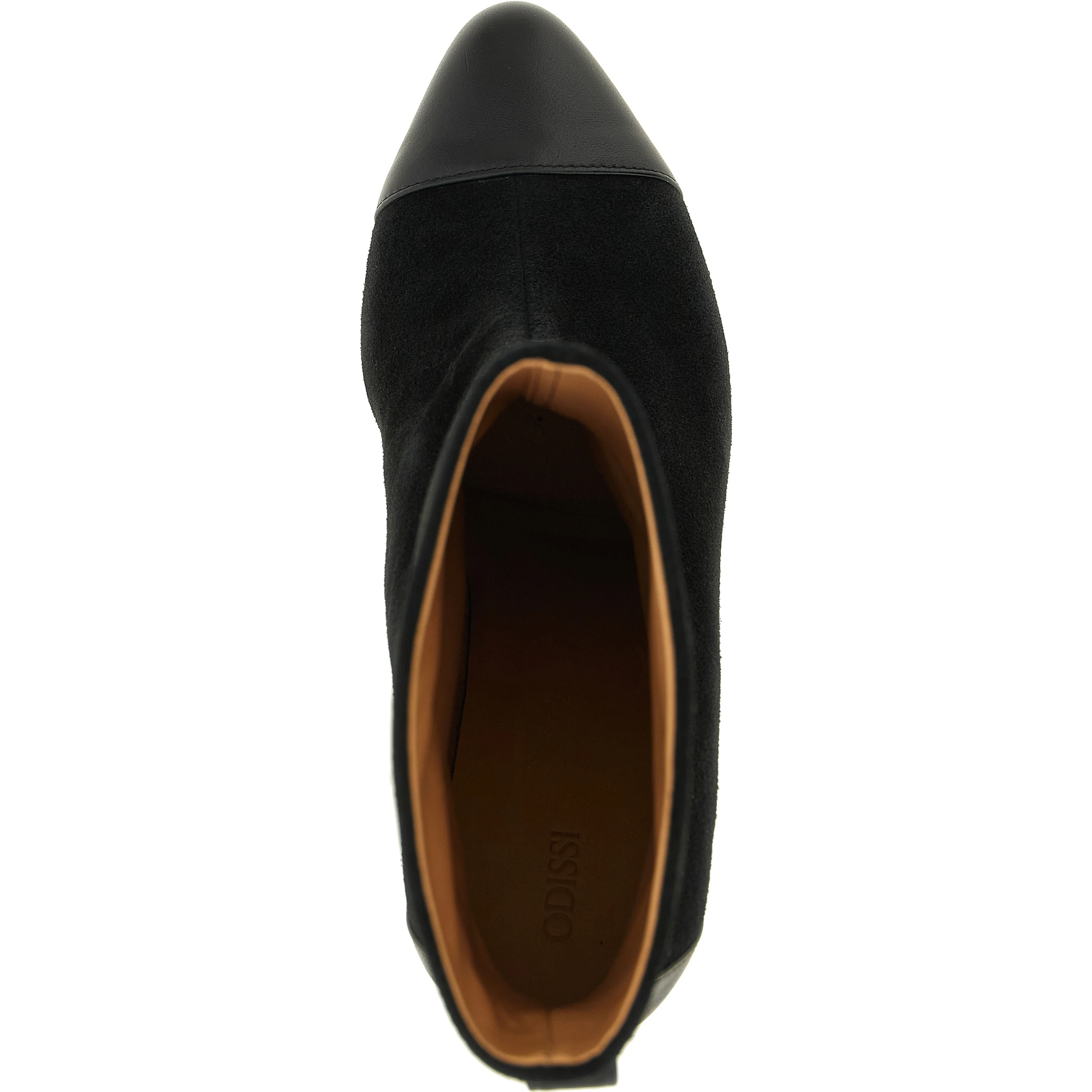 Black Calfskin Ankle Boots