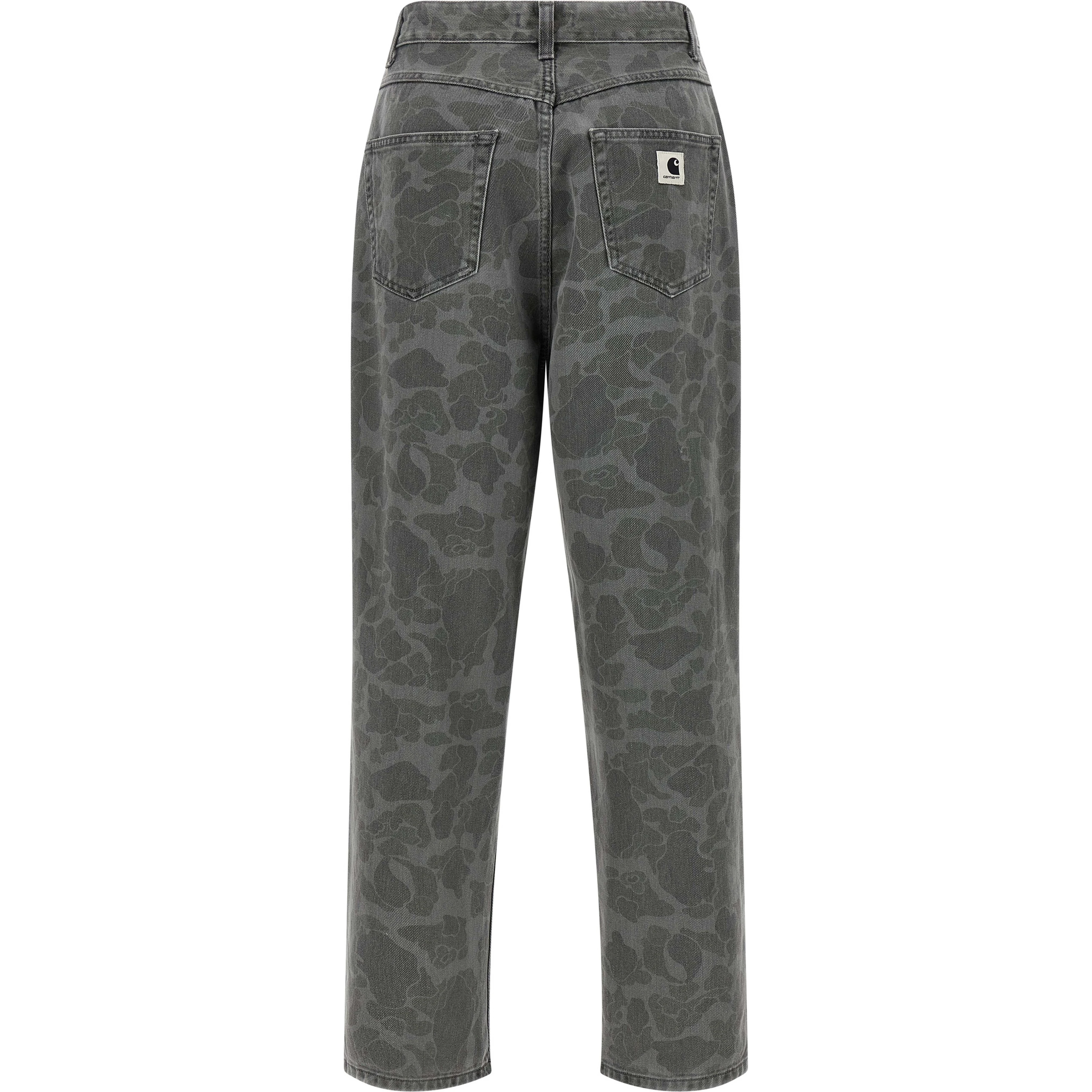 Gray Organic Cotton Tapered Jeans