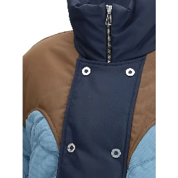 Light Blue Polyamide Coat