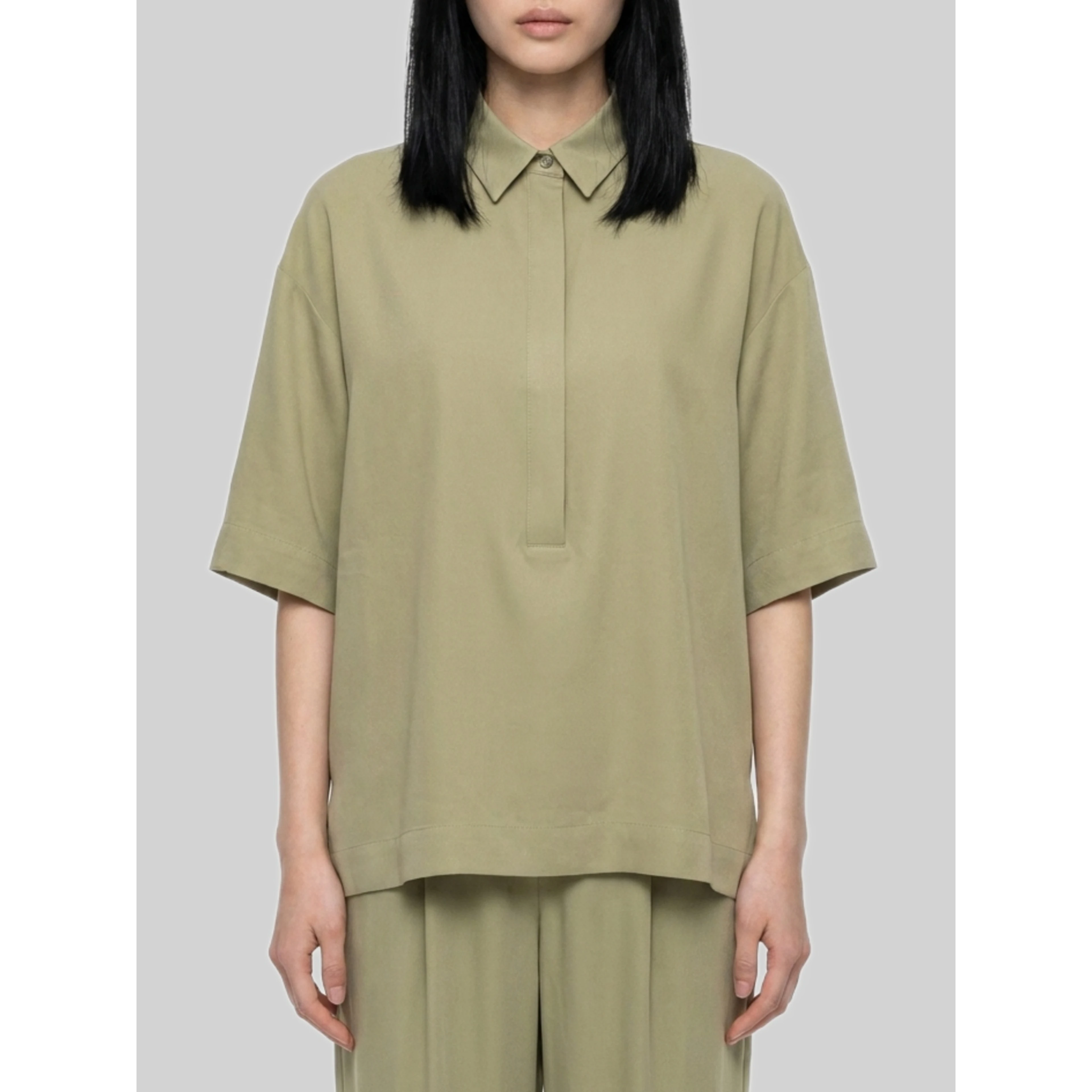 Eda fluid polo shirt