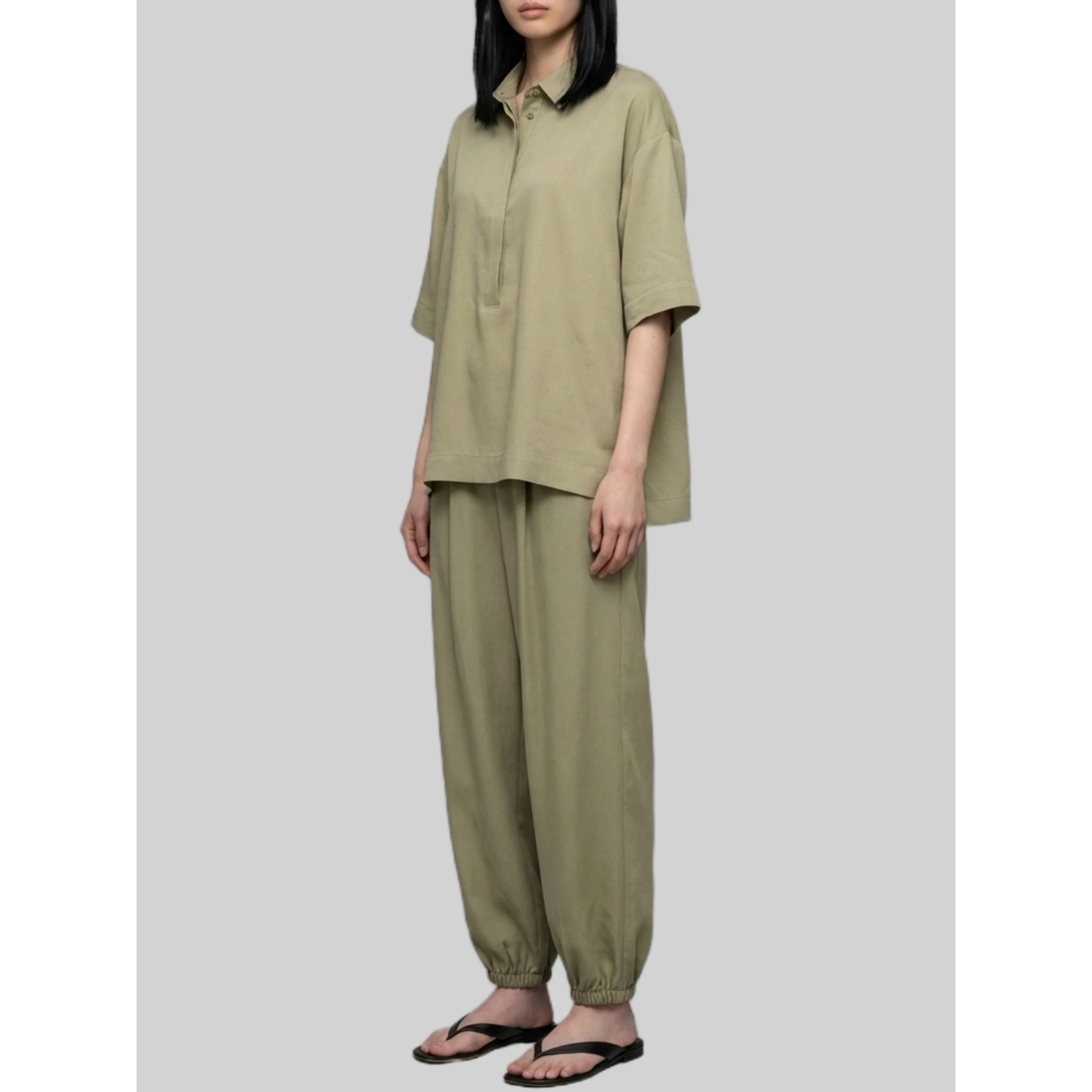 Eda fluid polo shirt