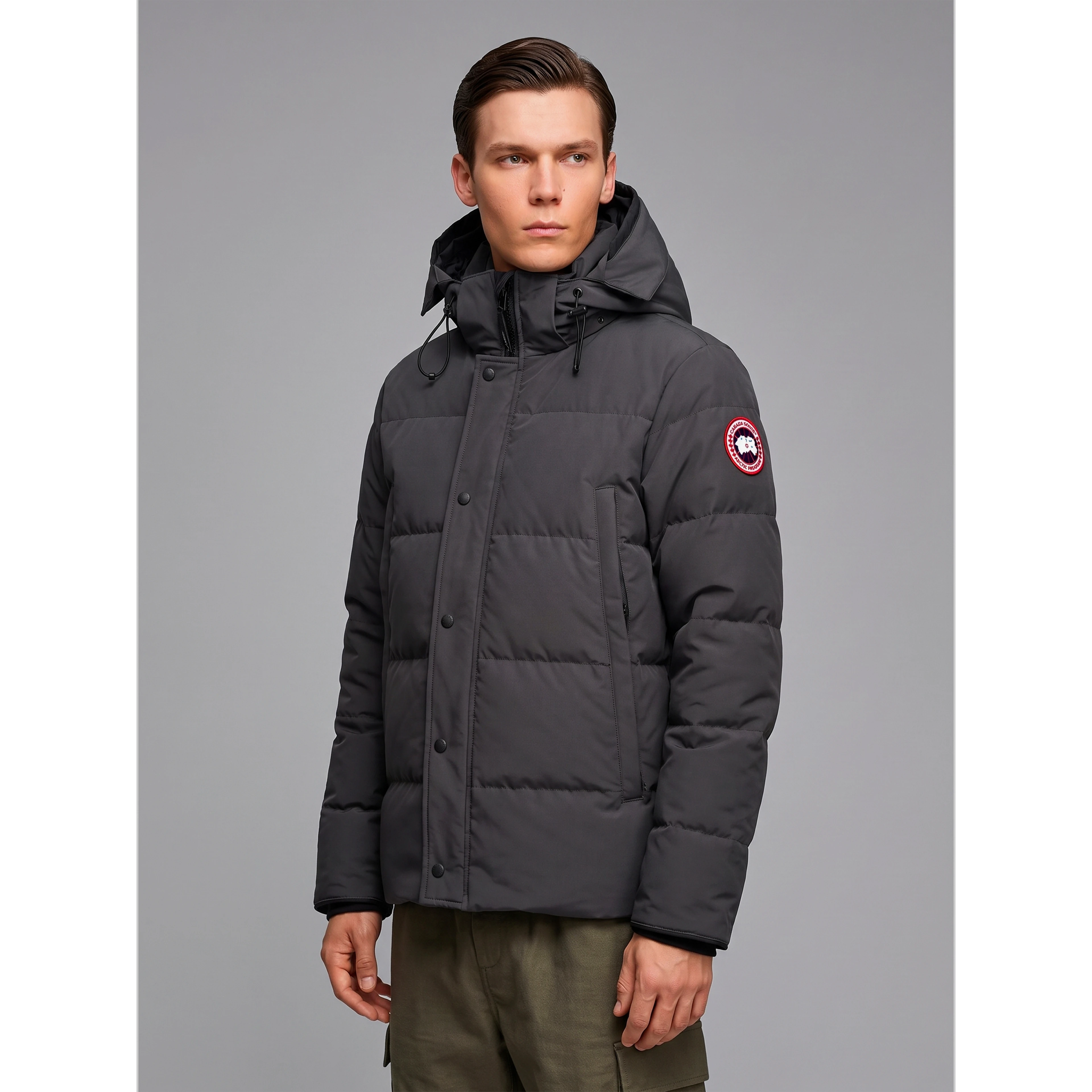 Granite grey Wyndham parka