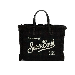 Colette Wool Hand Bag With Strap