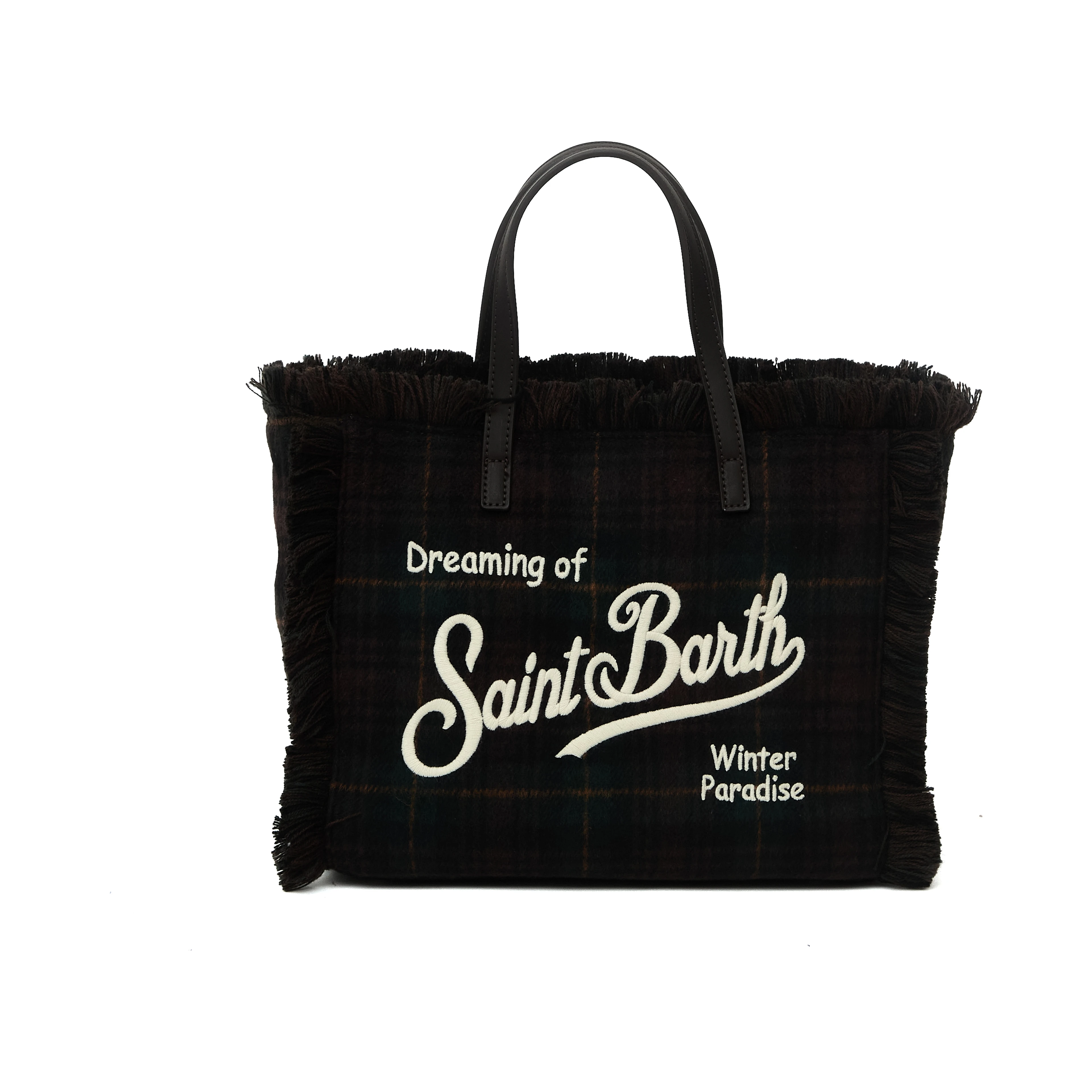 Colette Wool Hand Bag With Strap