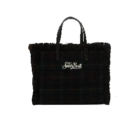 Colette Wool Hand Bag With Strap