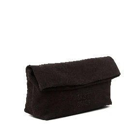 Suede Maxi Pouch