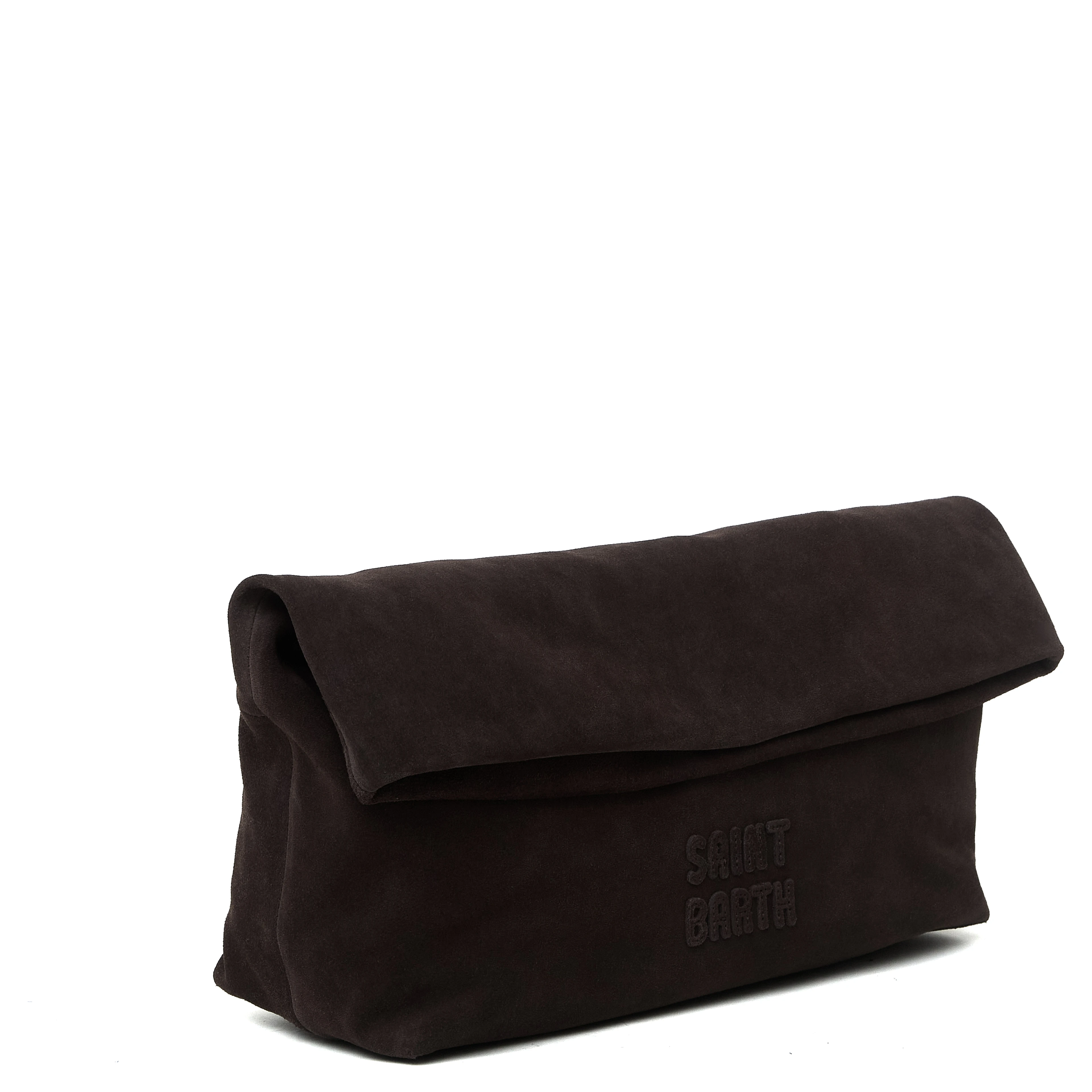 Suede Maxi Pouch