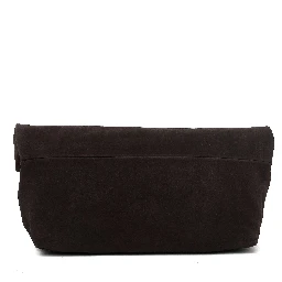 Suede Maxi Pouch