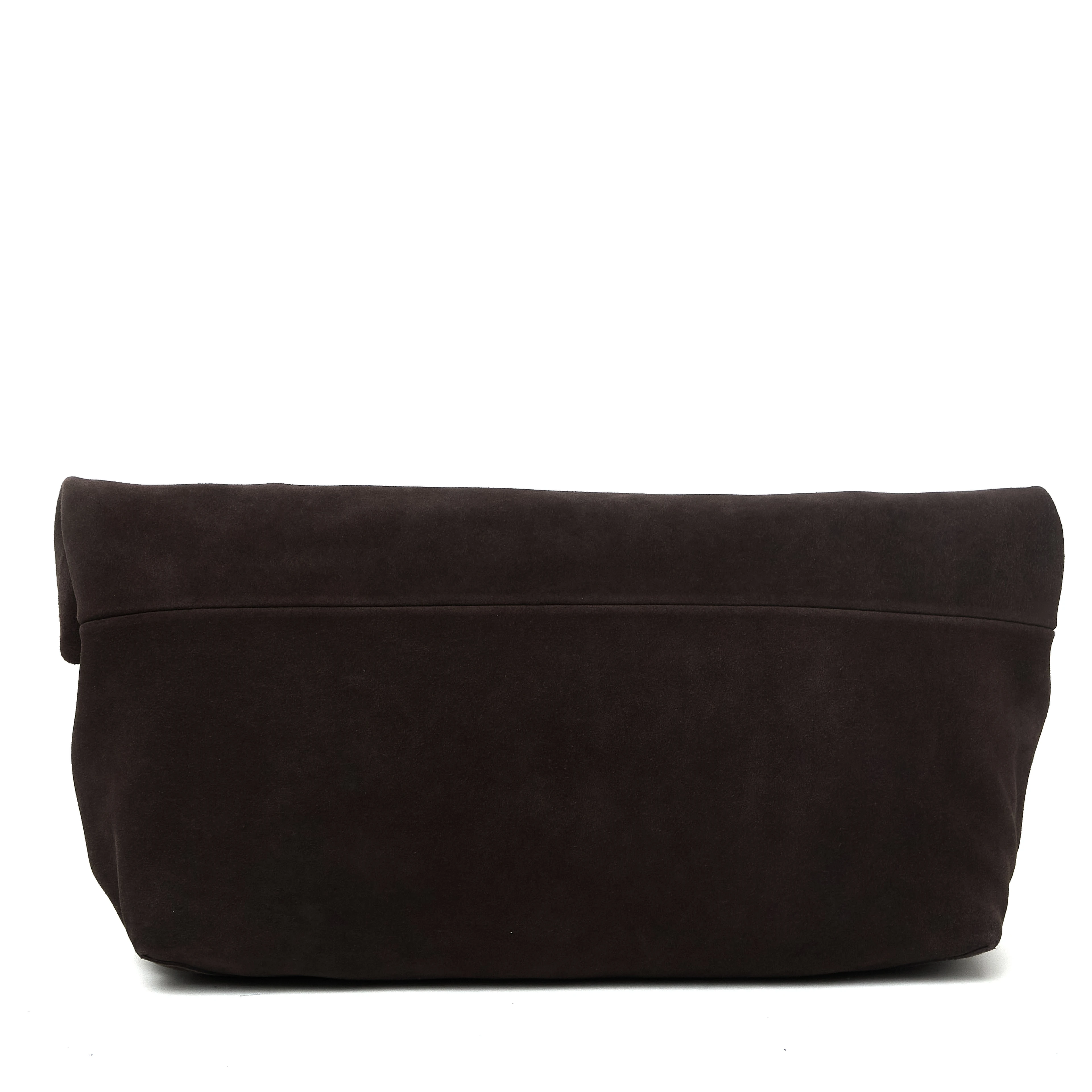 Suede Maxi Pouch