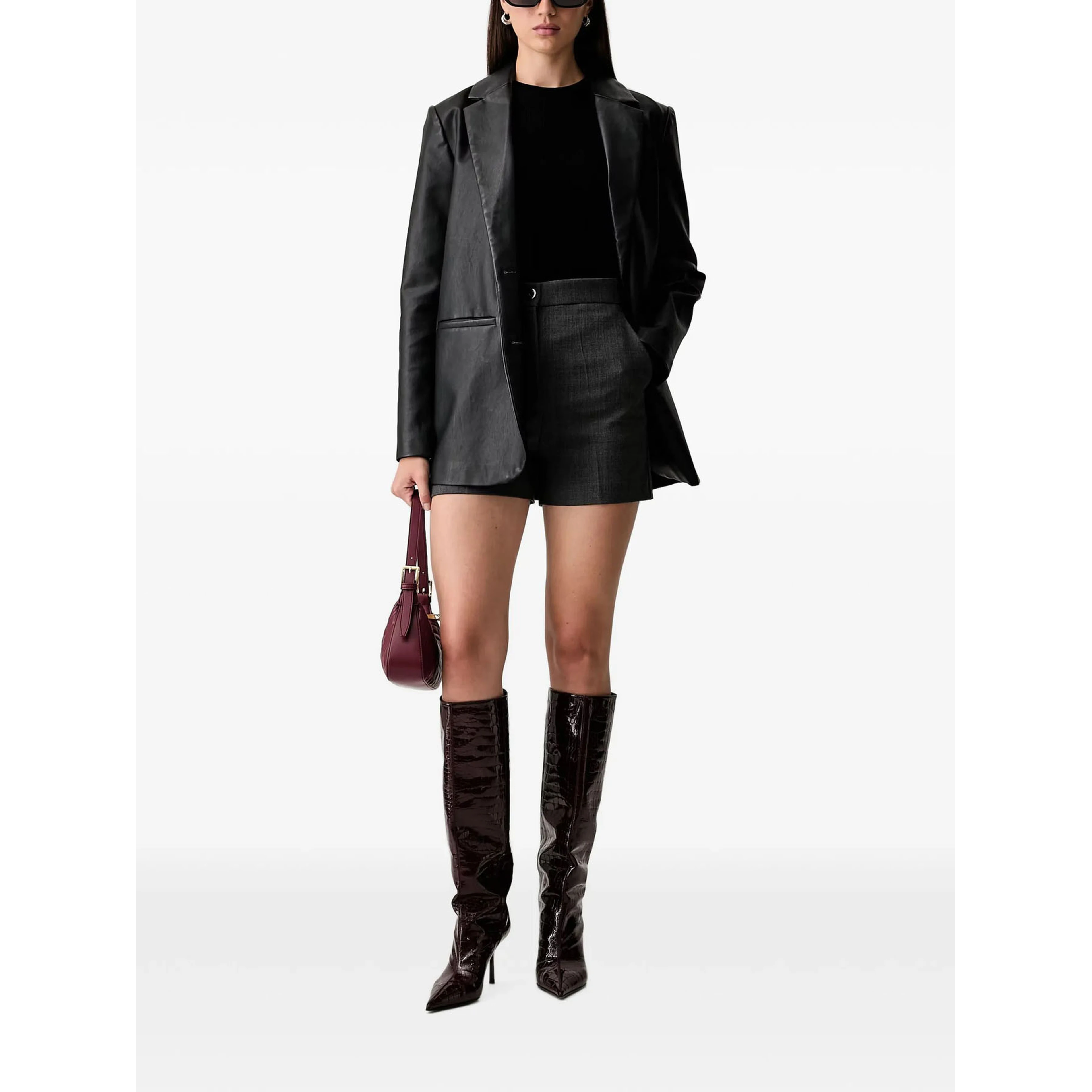 PINKO SOLANUM shorts