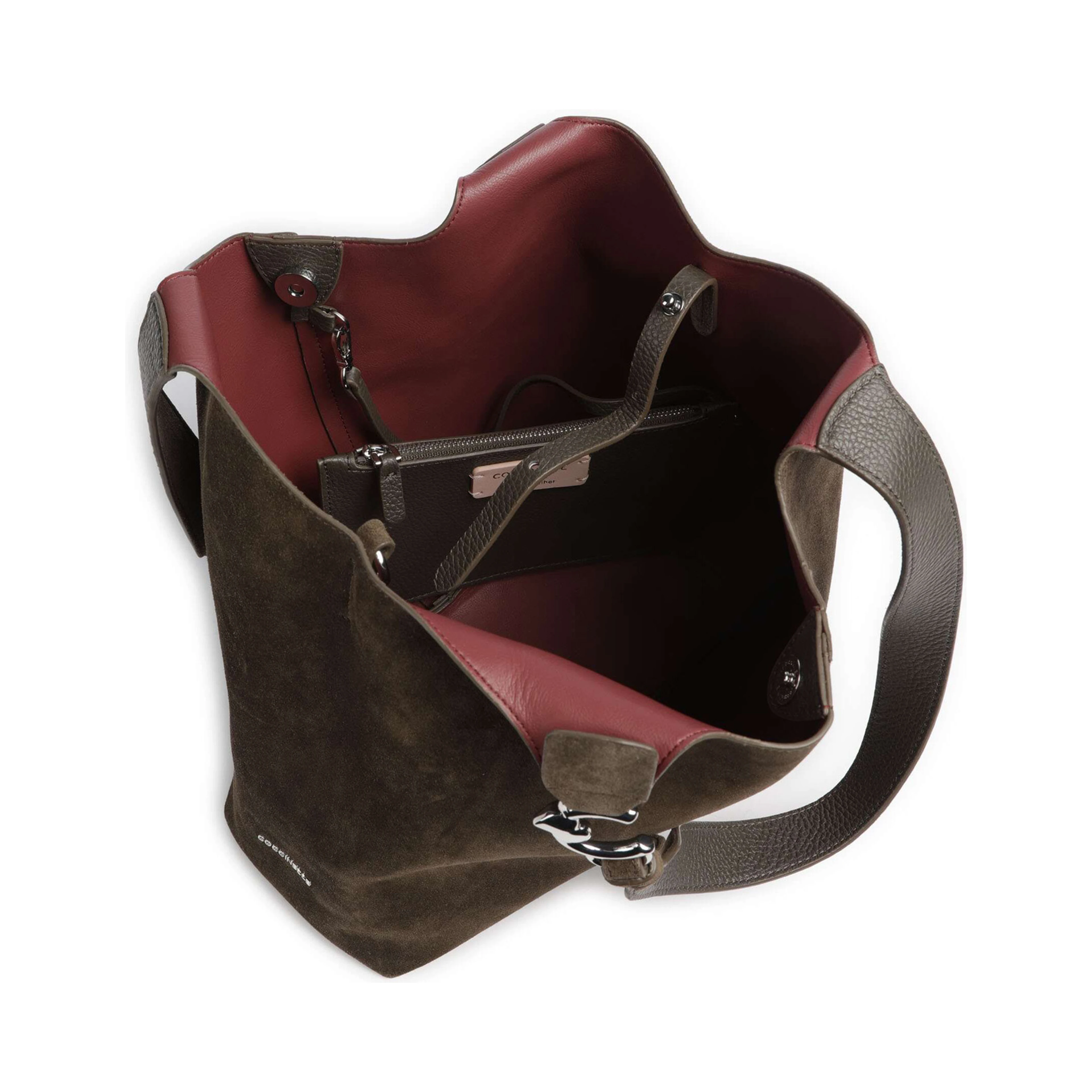 COCCINELLE C-EASY SUEDE handbag