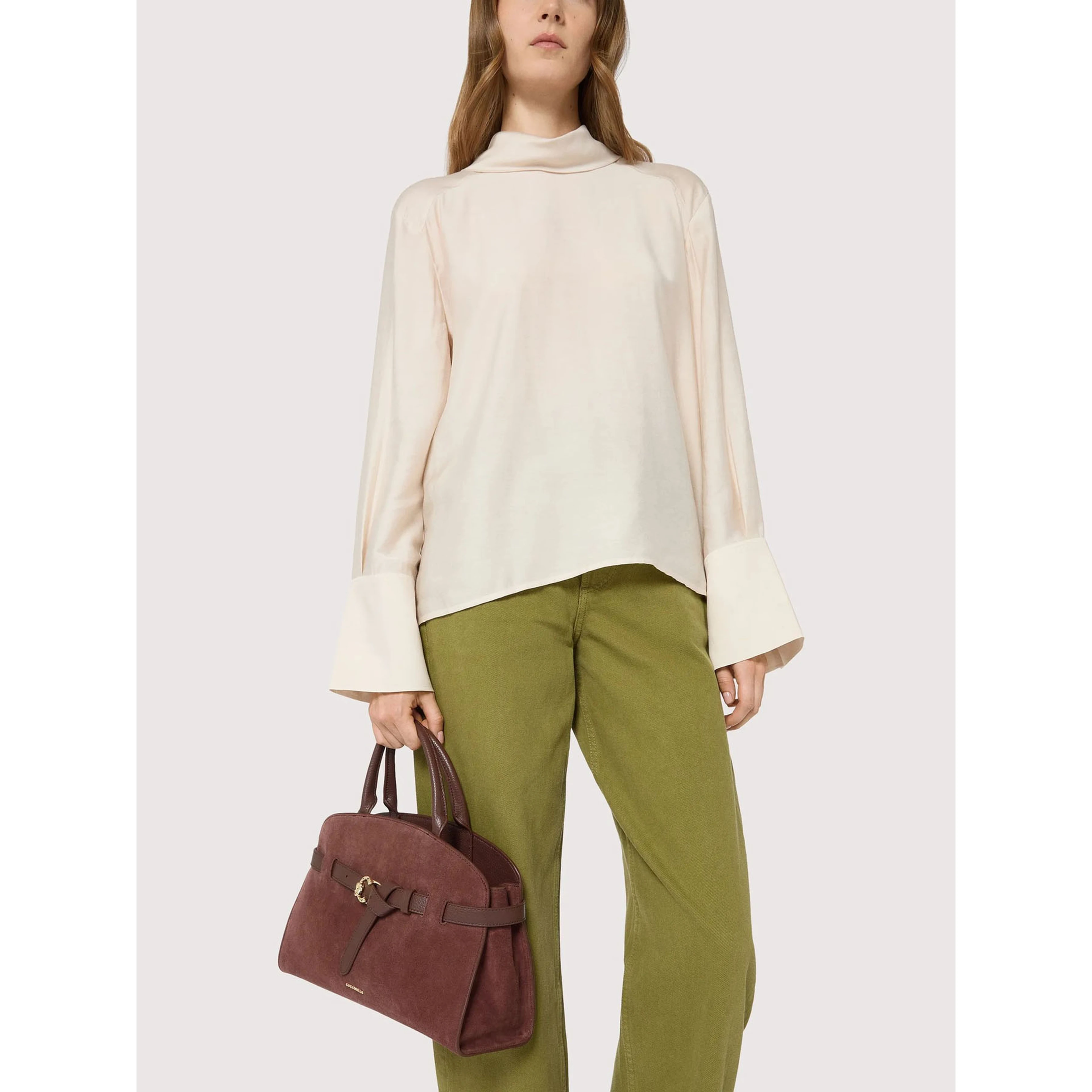 COCCINELLE SABINE SUEDE BI handbag